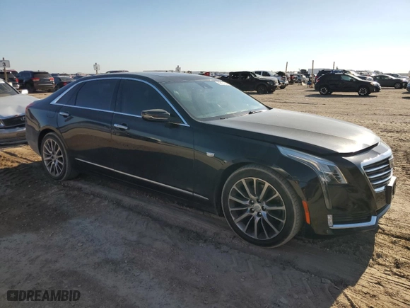 2017 Cadillac CT6 Luxury AWD with VIN 1G6KD5RS0HU144749, listed as a Copart auction lot 66474244 with 138,781 mi miles and Salvage Title. Bid and sale history available at carsss.com. Image 4.