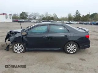 2009 Toyota Corolla with VIN 2T1BU40E89C157455, listed as a IAAI auction lot 41952016 with 211,792 mi miles. Bid and sale history available at carsss.com. Image 14.