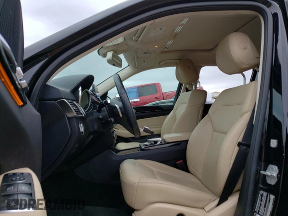 2017 Mercedes-Benz GLS with VIN 4JGDF6EE8HA848636, listed as a Copart auction lot 46735633 with 83,329 mi miles. Bid and sale history available at carsss.com. Image 7.