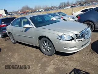 2008 Buick LaCrosse CXL with VIN 2G4WD582981139007, listed as a IAAI auction lot 41755301 with 143,122 mi miles. Bid and sale history available at carsss.com. Image 1.