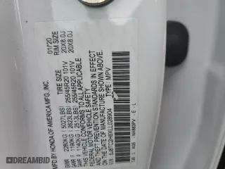 2020 Acura RDX w/A-Spec Pkg with VIN 5J8TC2H6XLL028904, listed as a Copart auction lot 44723385 with 0 mi miles and Salvage Title. Bid and sale history available at carsss.com. Image 13.