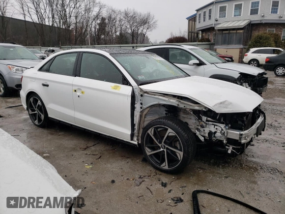 2020 Audi A3 Sedan S line Premium with VIN WAUBEGFF0LA006973, listed as a Copart auction lot 80601903 with 49,607 mi miles. Bid and sale history available at carsss.com. Image 4.