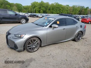 2018 Lexus IS 350 z VIN JTHBZ1D21J5033818, wystawiony jako Copart lot #53142365 z przebiegiem 157 660 mil mil oraz Szkoda całkowita • Salvage title. Historia ofert i sprzedaży dostępna na DreamBid. Obrazek 1.