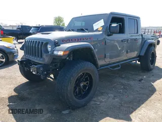 2022 Jeep Gladiator Mojave with VIN 1C6JJTEGXNL155838, listed as a IAAI auction lot 41968917 with 54,495 mi miles and . Bid and sale history available at DreamBid. Image 19.