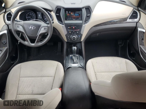 2017 Hyundai Santa Fe 2.4L z VIN 5XYZT3LB4HG381838, wystawiony jako Copart lot #53923535 z przebiegiem 71 815 mil mil oraz Szkoda całkowita • Salvage title. Historia ofert i sprzedaży dostępna na DreamBid. Obrazek 8.