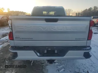 2019 Chevrolet Silverado 1500 Custom with VIN 1GCRYBEH7KZ416040, listed as a Copart auction lot 89001255 with 84,320 mi miles and Salvage Title. Bid and sale history available at DreamBid. Image 6.
