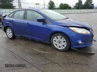 2012 Ford Focus SE with VIN 1FAHP3F26CL447739, listed as a Copart auction lot 58785295 with 85,856 mi miles and Salvage title. Bid and sale history available at DreamBid. Image 4.