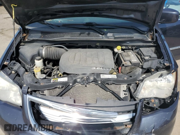 2013 Chrysler Town & Country Touring with VIN 2C4RC1BG4DR594005, listed as a Copart auction lot 54235535 with 114,356 mi miles and Clean Title. Bid and sale history available at DreamBid. Image 12.