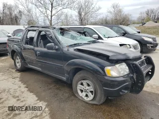 2005 Ford Explorer Sport Trac XLS with VIN 1FMZU77K75UB45740, listed as a Copart auction lot 48241124 with Not provided miles and Salvage title. Bid and sale history available at DreamBid. Image 4.