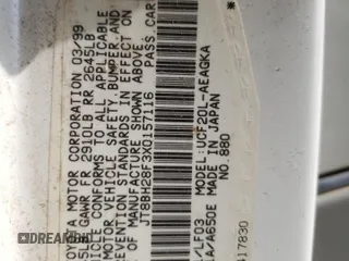 1999 Lexus LS 400 z VIN JT8BH28F3X0157116, wystawiony jako Copart lot #54922395 z przebiegiem 355 269 mil mil oraz Szkoda całkowita • Salvage title. Historia ofert i sprzedaży dostępna na DreamBid. Obrazek 12.