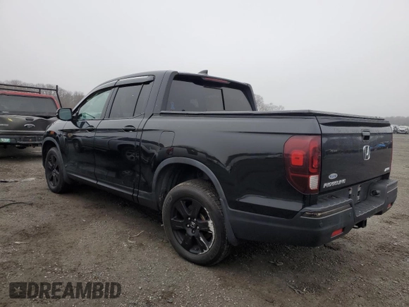 2017 Honda Ridgeline Black Edition with VIN 5FPYK3F89HB503168, listed as a Copart auction lot 82565344 with 130,108 mi miles and Salvage title. Bid and sale history available at DreamBid. Image 2.