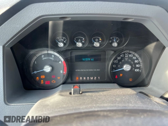 2015 Ford F-350 XL with VIN 1FTRF3AT9FEC55001, listed as a Copart auction lot 81561384 with 161,579 mi miles and Clean Title. Bid and sale history available at DreamBid. Image 8.
