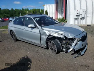 2018 BMW 3 Series 330i xDrive with VIN WBA8D9G50JNU67630, listed as a Copart auction lot 57558615 with 73,784 mi miles and Salvage title. Bid and sale history available at DreamBid. Image 4.