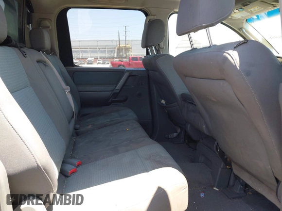 2005 Nissan Titan LE with VIN 1N6AA07B95N508001, listed as a IAAI auction lot 42656008 with 196,542 mi miles and . Bid and sale history available at DreamBid. Image 8.