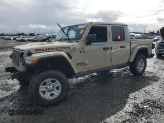 2020 Jeep Gladiator Rubicon with VIN 1C6JJTBG5LL178882, listed as a Copart auction lot 47971205 with 102,757 mi miles and Salvage Title. Bid and sale history available at DreamBid. Image 1.