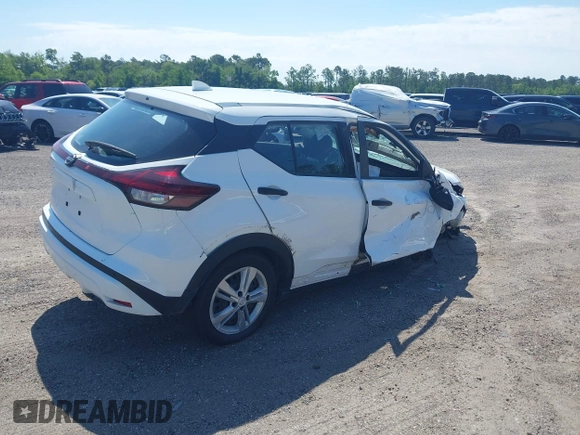 2023 Nissan Kicks S z VIN 3N1CP5BV7PL517987, wystawiony jako IAAI lot #42002906 z przebiegiem 40 297 mil mil oraz . Historia ofert i sprzedaży dostępna na DreamBid. Obrazek 4.