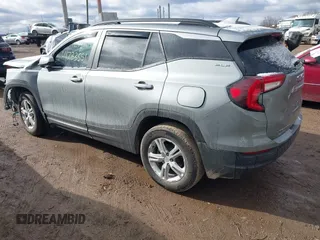 2024 GMC Terrain SLE with VIN 3GKALMEG7RL247464, listed as a IAAI auction lot 41733551 with 17,762 mi miles. Bid and sale history available at carsss.com. Image 3.