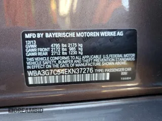 2014 BMW 3 Series 328i xDrive with VIN WBA3G7C54EKN37276, listed as a Copart auction lot 85689254 with 109,119 mi miles and Salvage Title. Bid and sale history available at carsss.com. Image 12.