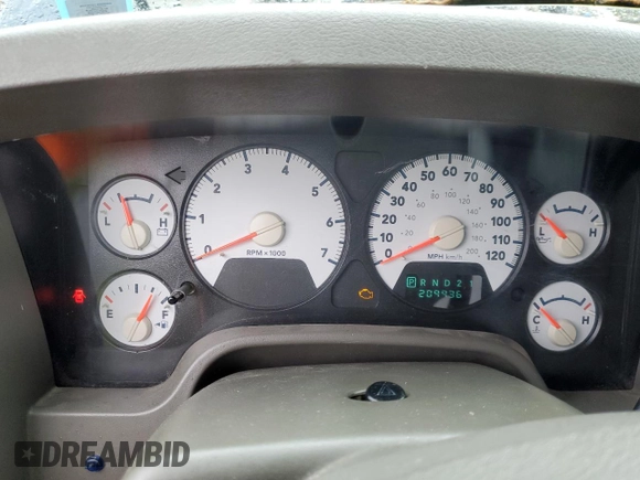 2006 Dodge 2500 ST with VIN 3D7KS28D46G116656, listed as a Copart auction lot 55656675 with 209,936 mi miles and Clean Title. Bid and sale history available at carsss.com. Image 9.