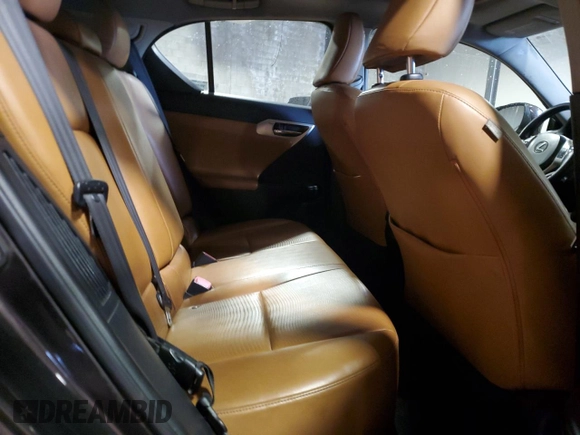 2011 Lexus CT 200h with VIN JTHKD5BH4B2043534, listed as a Copart auction lot 52693605 with 218,142 mi miles and Salvage Title. Bid and sale history available at DreamBid. Image 10.