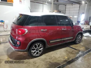 2016 FIAT 500L Trekking with VIN ZFBCFADH4GZ038065, listed as a Copart auction lot 42003775 with 77,949 mi miles and Salvage Title. Bid and sale history available at carsss.com. Image 3.