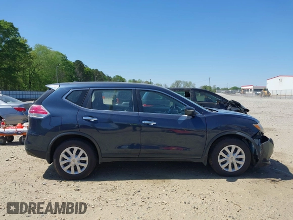 2015 Nissan Rogue SV with VIN KNMAT2MTXFP588646, listed as a IAAI auction lot 42026030 with 148,896 mi miles. Bid and sale history available at carsss.com. Image 14.