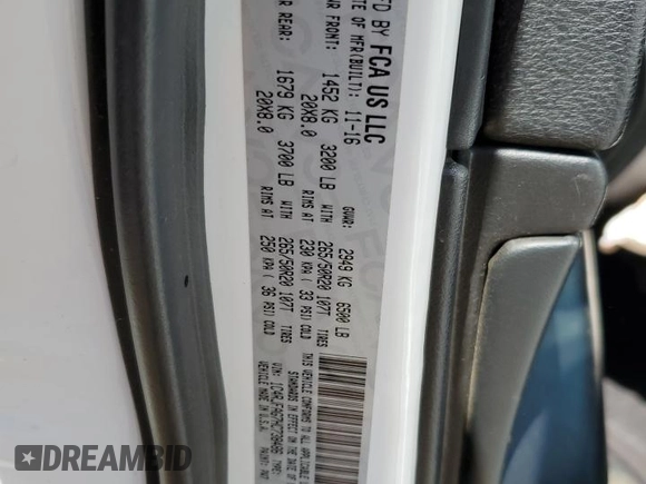 2017 Jeep Grand Cherokee Altitude с VIN 1C4RJFAG7HC738486, выставлен на аукционе Copart как лот 53212315 с пробегом 69 579 миль миль и Списание • Salvage title. История ставок и продаж доступна на DreamBid. Изображение 14.