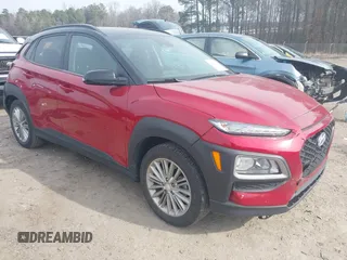 2019 Hyundai Kona SEL with VIN KM8K22AA5KU390896, listed as a IAAI auction lot 41469809 with 54,025 mi miles. Bid and sale history available at carsss.com. Image 1.