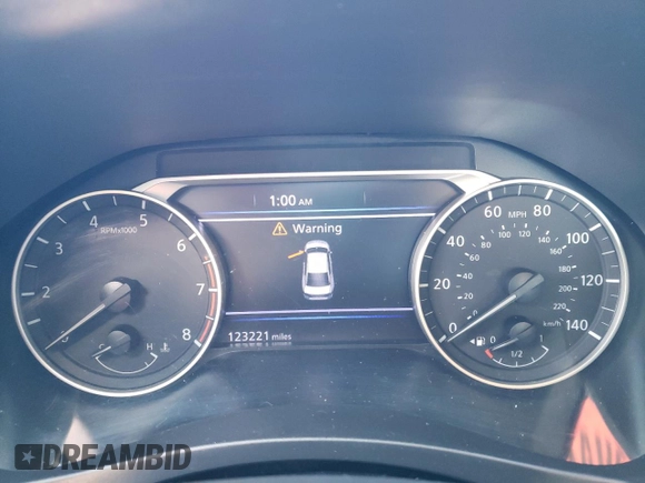 2019 Nissan Altima S with VIN 1N4BL4BV5KC194323, listed as a Copart auction lot 53480475 with 123,221 mi miles and Salvage Title. Bid and sale history available at DreamBid. Image 9.