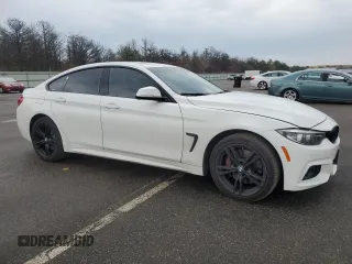 2018 BMW 4 Series 430i xDrive with VIN WBA4J3C53JBG90792, listed as a Copart auction lot 52365525 with 107,238 mi miles and Salvage Title. Bid and sale history available at DreamBid. Image 4.