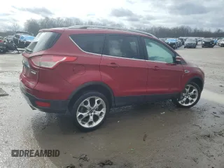 2015 Ford Escape Titanium with VIN 1FMCU0J94FUC07325, listed as a Copart auction lot 46539625 with 205,868 mi miles and Salvage Title. Bid and sale history available at DreamBid. Image 3.