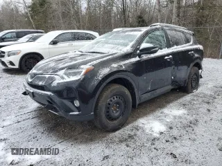 2018 Toyota RAV4 XLE with VIN 2T3RFREV3JW802232, listed as a Copart auction lot 47316225 with 0 mi miles and Salvage Title. Bid and sale history available at carsss.com. Image 1.
