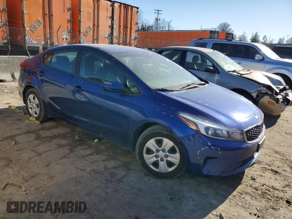 2018 Kia Forte LX with VIN 3KPFK4A75JE188417, listed as a Copart auction lot 47139865 with 77,150 mi miles and Salvage Title. Bid and sale history available at carsss.com. Image 4.