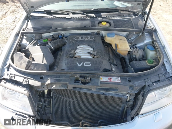 1999 Audi A6 with VIN WAUBA34BXXN017532, listed as a IAAI auction lot 41787556 with 103,439 mi miles. Bid and sale history available at carsss.com. Image 10.