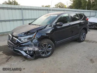 2020 Honda CR-V EX-L with VIN 5J6RW2H80LL020015, listed as a Copart auction lot 72600924 with 68,026 mi miles and Salvage Title. Bid and sale history available at carsss.com. Image 1.