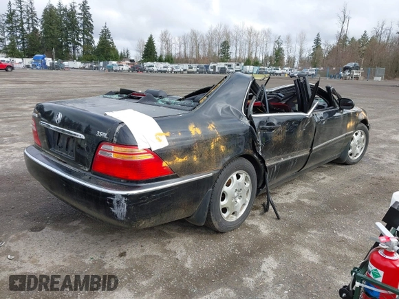 2000 Acura RL with VIN JH4KA965XYC010993, listed as a IAAI auction lot 41239719 with 1 mi miles. Bid and sale history available at carsss.com. Image 4.