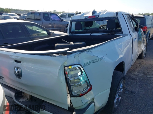 2020 Ram 1500 Big Horn with VIN 1C6RREBT1LN344887, listed as a IAAI auction lot 39670966 with Not provided miles and . Bid and sale history available at DreamBid. Image 4.