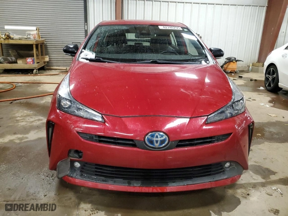 2021 Toyota Prius L Eco with VIN JTDKAMFU0M3128332, listed as a Copart auction lot 42746295 with 120,434 mi miles and Clean Title. Bid and sale history available at carsss.com. Image 5.