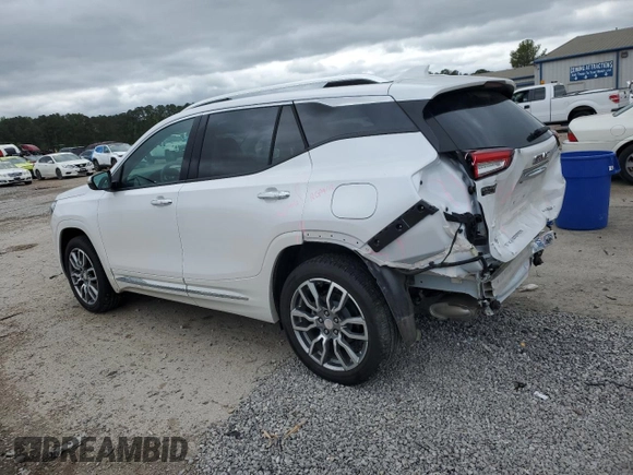2024 GMC Terrain Denali с VIN 3GKALXEG2RL383356, выставлен на аукционе Copart как лот 51818535 с пробегом 5 930 миль миль и Списание • Salvage title. История ставок и продаж доступна на DreamBid. Изображение 2.
