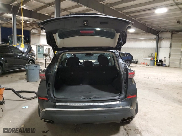 2021 Nissan Murano S with VIN 5N1AZ2AS9MC115976, listed as a Copart auction lot 83473544 with 45,793 mi miles and Salvage Title. Bid and sale history available at carsss.com. Image 6.