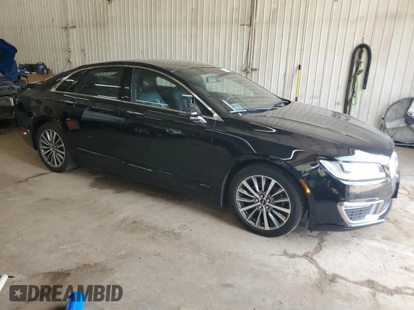 2017 Lincoln MKZ Premiere with VIN 3LN6L5A90HR627252, listed as a Copart auction lot 60264165 with 75,115 mi miles and Salvage title. Bid and sale history available at DreamBid. Image 4.