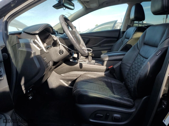2023 Nissan Murano Platinum with VIN 5N1AZ2DJXPC139095, listed as a Copart auction lot 74547124 with 7,961 mi miles and Non Repairable. Bid and sale history available at carsss.com. Image 7.