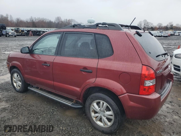 2009 Hyundai Tucson GLS with VIN KM8JM12B19U034804, listed as a Copart auction lot 82042624 with 158,480 mi miles and Clean Title. Bid and sale history available at carsss.com. Image 2.