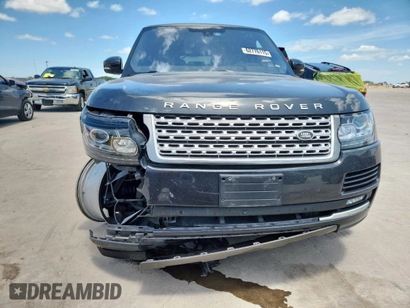 2016 Land Rover Range Rover Supercharged with VIN SALGS2EF5GA277421, listed as a Copart auction lot 62776115 with 93,201 mi miles and Salvage title. Bid and sale history available at DreamBid. Image 5.