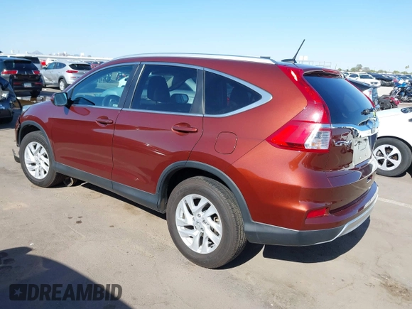 2015 Honda CR-V EX-L with VIN 2HKRM4H7XFH660871, listed as a IAAI auction lot 42095318 with 161,977 mi miles and . Bid and sale history available at carsss.com. Image 3.