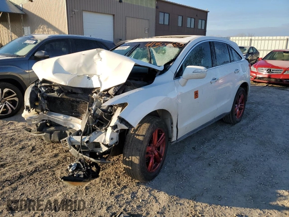 2015 Acura RDX with VIN 5J8TB4H3XFL025123, listed as a Copart auction lot 41508685 with 0 mi miles and Salvage Title. Bid and sale history available at carsss.com. Image 1.