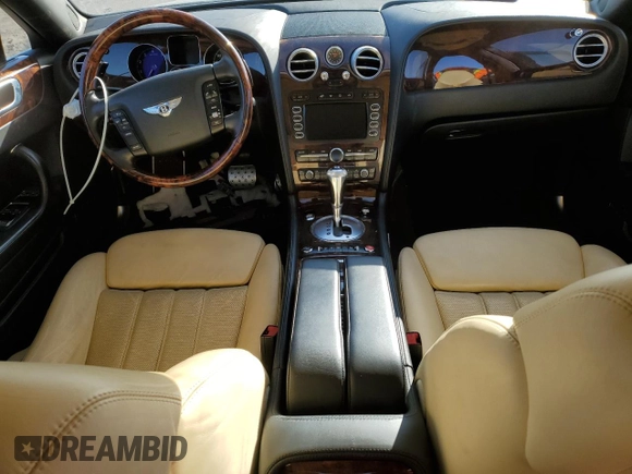2006 Bentley Flying Spur with VIN SCBBR53W06C032405, listed as a Copart auction lot 53704335 with Not Provided miles and Clean Title. Bid and sale history available at DreamBid. Image 8.