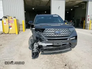 2020 Ford Explorer Limited with VIN 1FMSK8FH0LGB83132, listed as a Copart auction lot 60361585 with 78,479 mi miles and Salvage title. Bid and sale history available at DreamBid. Image 14.