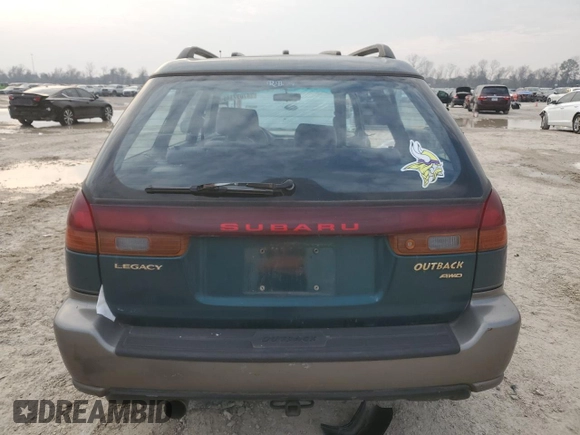 1998 Subaru Legacy Outback with VIN 4S3BG6859W7608512, listed as a Copart auction lot 47097145 with 274,288 mi miles and Salvage title. Bid and sale history available at DreamBid. Image 6.