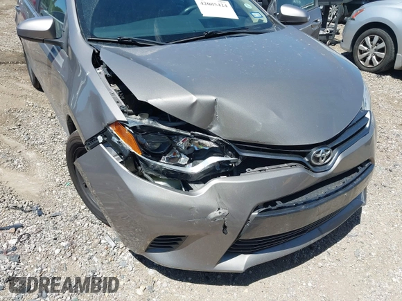 2015 Toyota Corolla L with VIN 5YFBURHE1FP312604, listed as a IAAI auction lot 42085424 with 123,379 mi miles and . Bid and sale history available at DreamBid. Image 6.